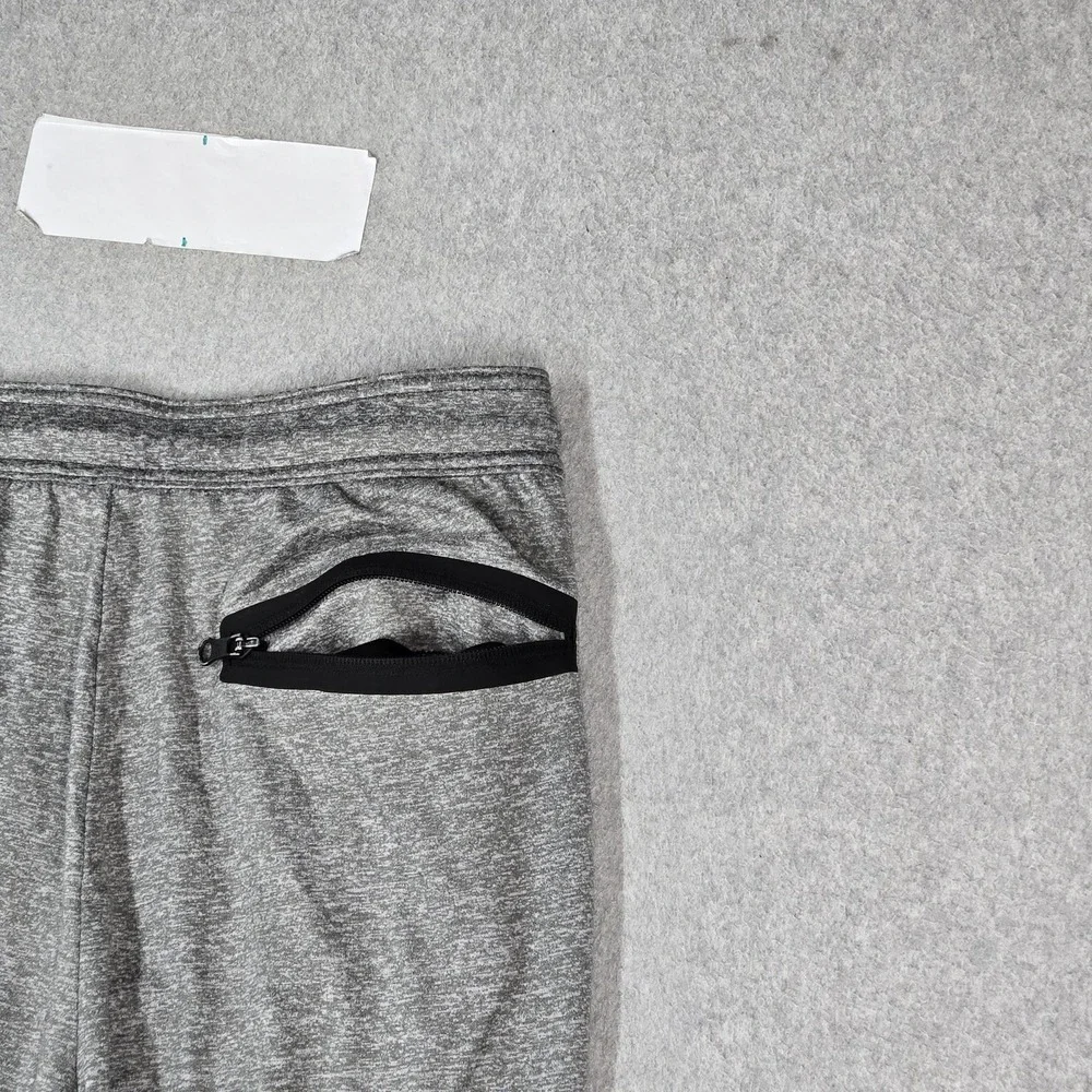 American Eagle Men Activewear Pants M Gray Jogger Fleece Pockets 25